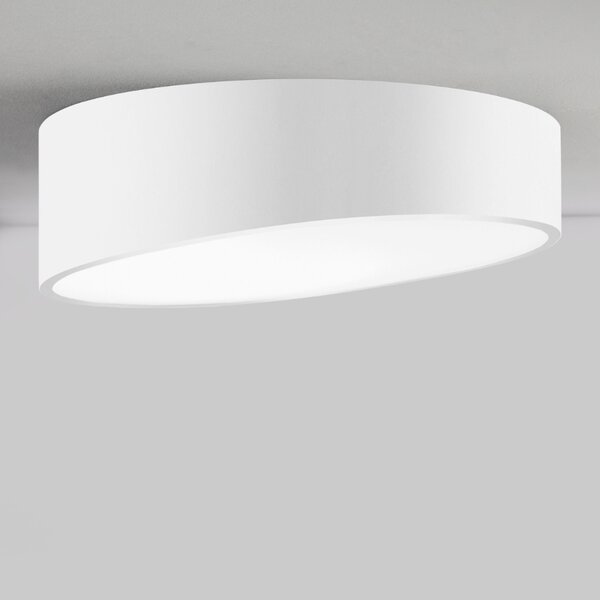 Bílé kovové stropní LED světlo Nova Luce Maggio 50 cm