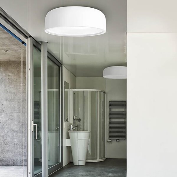-25 % Dny MOMENTI– Matně bílé kovové stropní světlo Nova Luce Perleto 48 cm