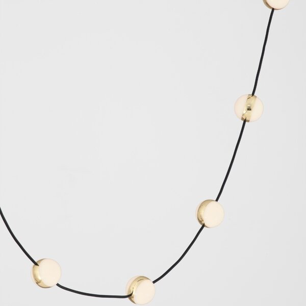 Kovové závěsné LED světlo Nova Luce Alcinoe II. 127 cm