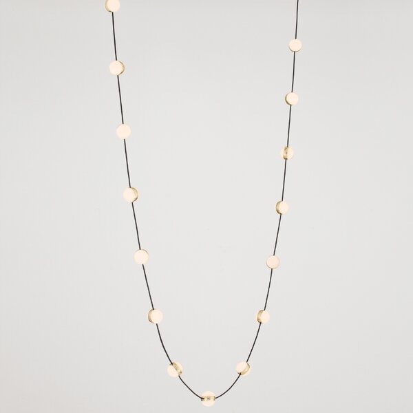Kovové závěsné LED světlo Nova Luce Alcinoe 127 cm