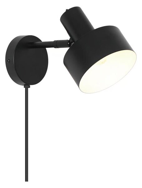 Nordlux - Nástěnné svítidlo MATIS 1xE27/15W/230V černá