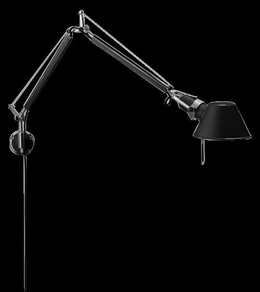 Nástěnná Svítidla Artemide, Černá, Pracovna, Hliník, Design