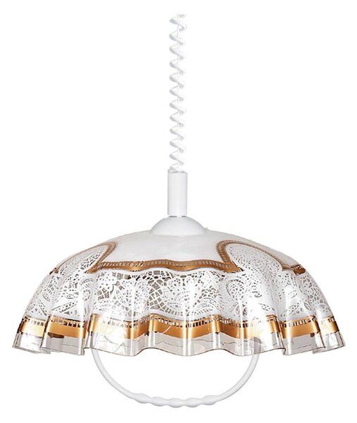 Prezent 74197 D01 - Stahovací lustr LYRA 1xE27/60W/230V