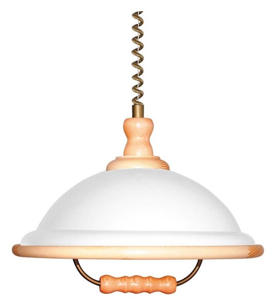 Prezent 73006 W50 - Stahovací lustr ACRYL 1xE27/60W/230V