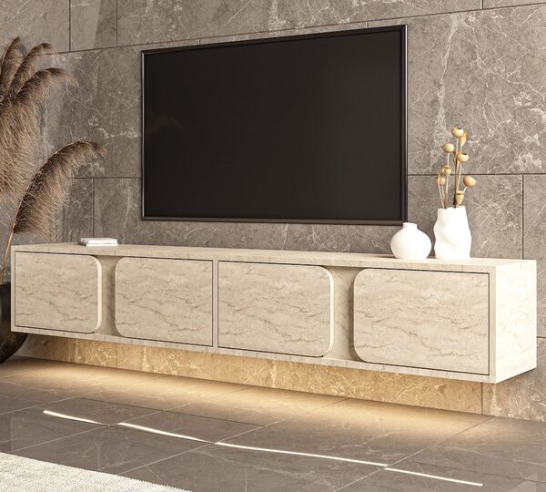 TV stolek/skříňka Herben (travertin). Akce -17%