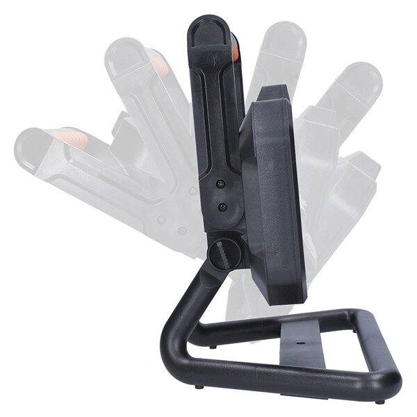 SOLIGHT LED reflektor 20W, přenosný, nabíjecí, 2000lm, oranžovo-černý