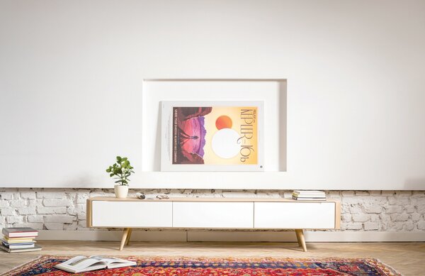 -25 % Dny MOMENTI– Gazzda Dubový TV stolek Ena 180 x 42 cm