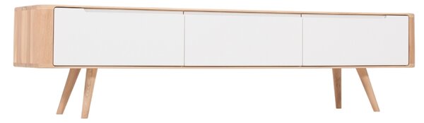 -25 % Dny MOMENTI– Gazzda Dubový TV stolek Ena 180 x 42 cm