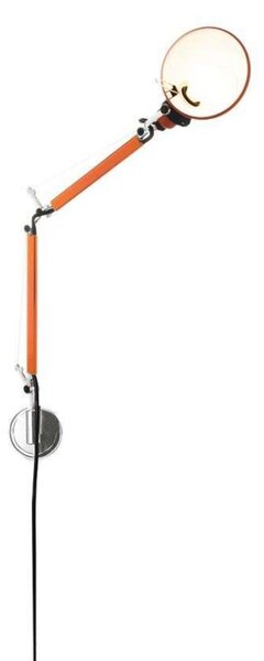 Nástěnná Svítidla Artemide, Oranžová, Pracovna, Hliník