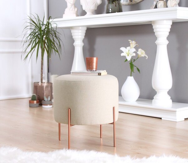 ASIR Taburet COPPER 46 krémový