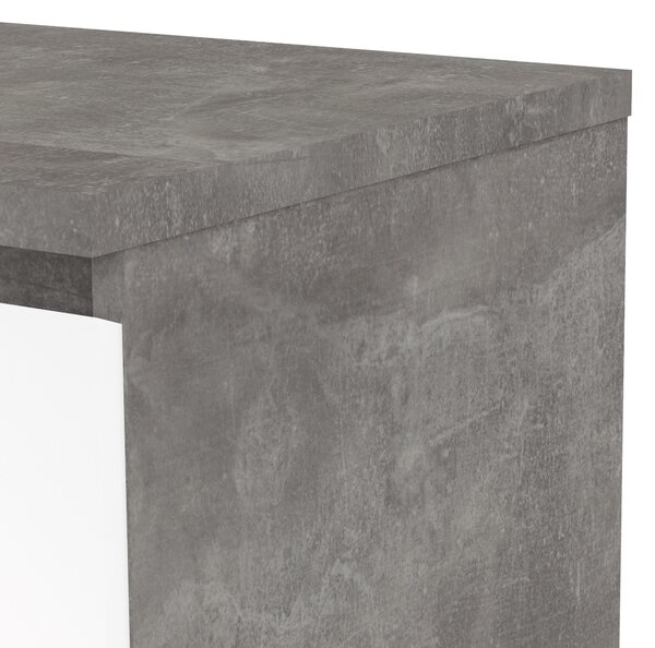 Komoda Naia 76234 beton/ bílý lesk - Tvilum