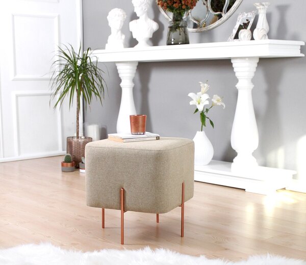 ASIR Taburet COPPER 60 hnědý