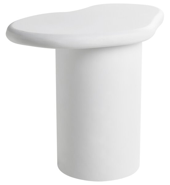 Odkládací stolek ARSOLI 43 cm 58 cm Krémově bílá