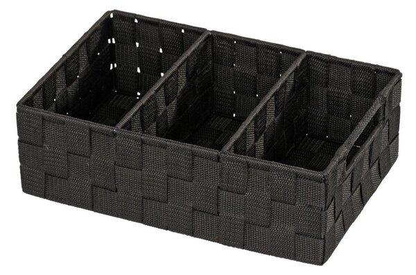 WENKO 20978100 - Organizer ADRIA 32x21 cm černá