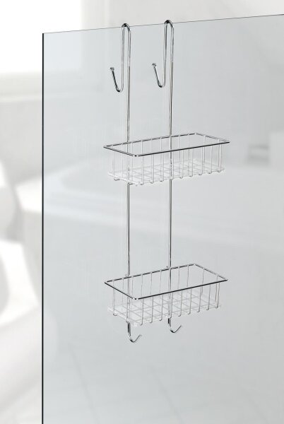 WENKO 22213100 - Stojan ALDO 24,5x70 cm nerez/stříbrná