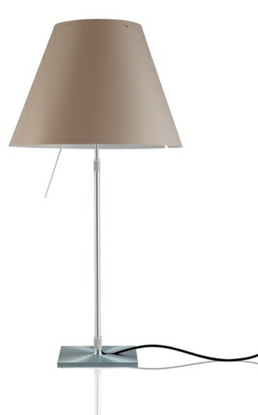 Stolní lampa Luceplan, Hnědá / Rezavá, Obývací pokoj, Hliník