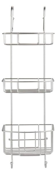 WENKO 24422100 - Polička OLESI 22,5x70 cm nerez/stříbrná