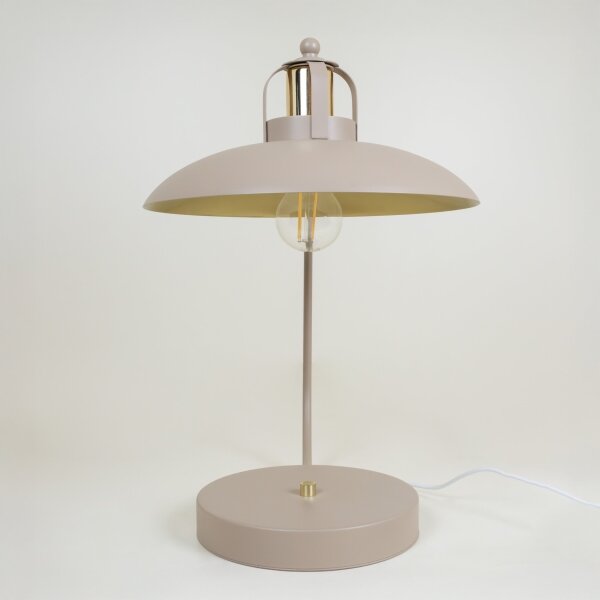 Brilagi - LED Stolní lampa FLAMENGO 1xE27/60W/230V béžová
