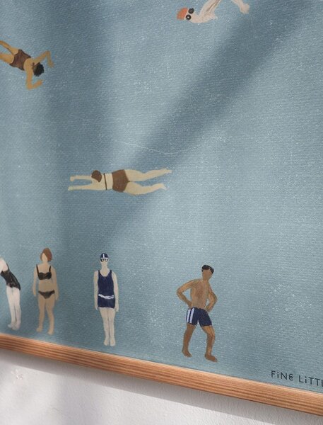 Plakát Swimmers 70 × 50 cm