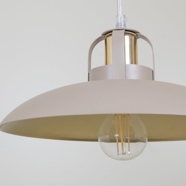 Brilagi - LED Lustr na lanku FLAMENGO 2xE27/60W/230V béžová
