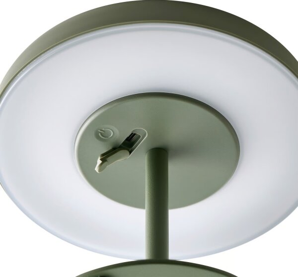 Nordlux - LED Solární lampa ELMER LED/2W/3,7V IP44 zelená