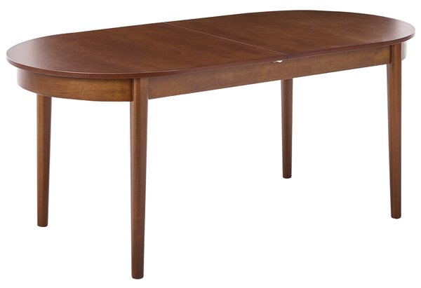 Rozkládací jídelní stůl LARTO Tmavý jasan 180/220 cm 90 cm