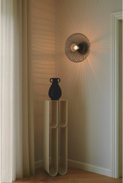 Nordlux - Stropní svítidlo BERONI 1xE27/60W/230V pr. 40,3 cm černá
