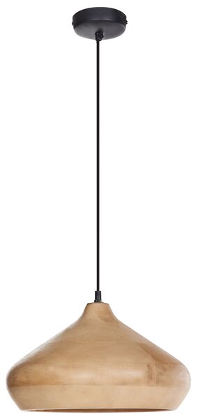 Závěsná lampa RAWI Mangové dřevo Světle hnědá