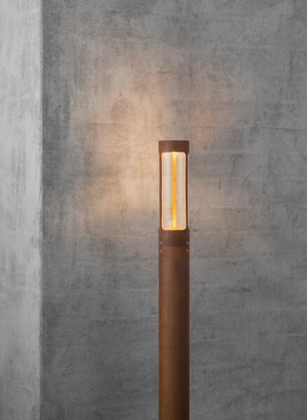Nordlux - Venkovní lampa HELIX 1xGU10/8W/230V IP44 rezavá 80 cm