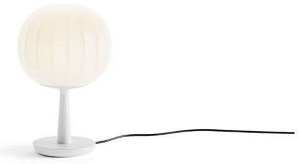 Stolní lampa Luceplan, stmívatelné, Bílá, Obývací pokoj, Sklo