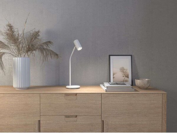 Stolní lampa Belid, Bílá, Obývací pokoj, Kov