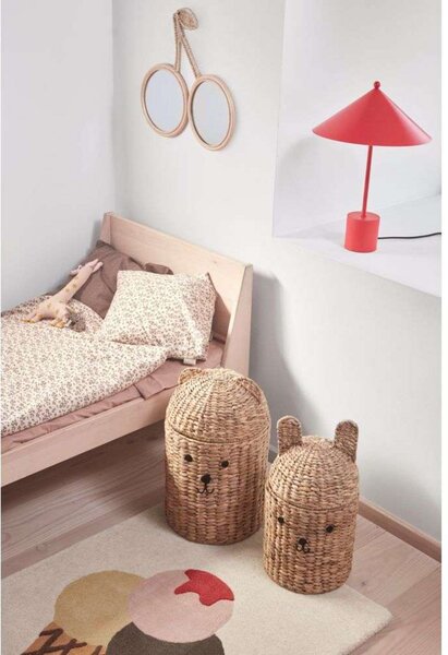 Stolní lampa OYOY Living Design, Kasa, Zlatá / mosazná, Obývací pokoj, Kov, Skandinávský