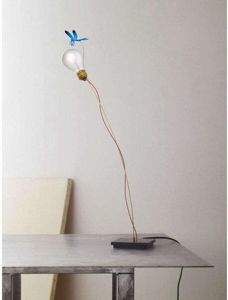 Stolní lampa Ingo Maurer, stmívatelné, Černá, Obývací pokoj, Hliník