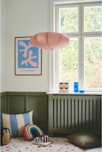 Nordlux - Stínidlo k lustru VILLO E27 pr. 60 cm růžová