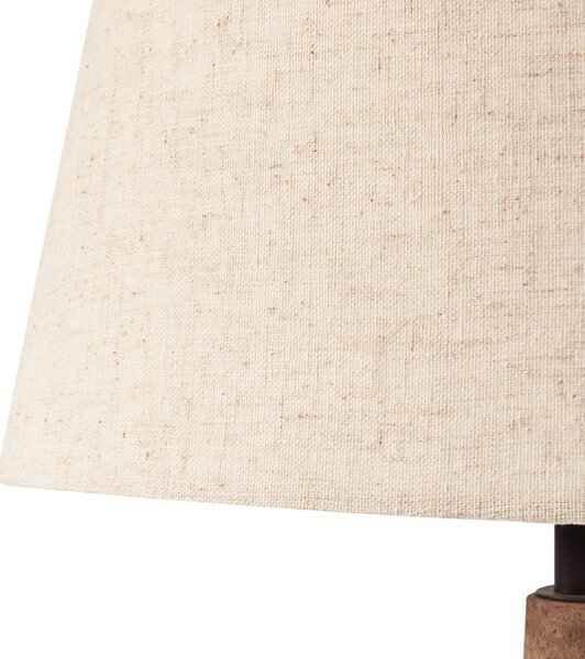 Stolní lampa GODAWARI Mangové dřevo Tmavě hnědá