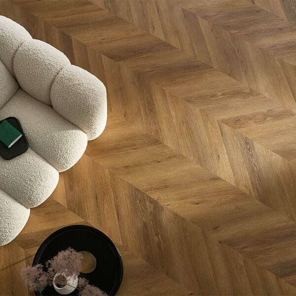 Vinylová plovoucí podlaha Afirmax Chevron 41472 Frisco Oak 1,44 m²