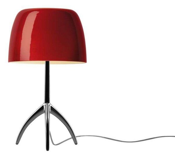 Stolní lampa Foscarini, Černá, Obývací pokoj, Hliník