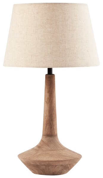 Stolní lampa GODAWARI Mangové dřevo Tmavě hnědá
