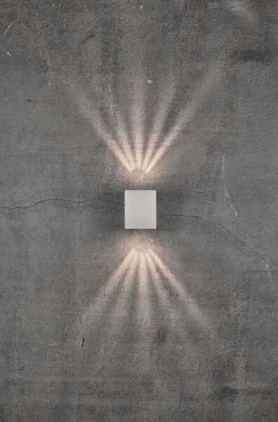 Nordlux - LED Venkovní nástěnné svítidlo CANTO 2xLED/5,5W/230V IP44 bílá