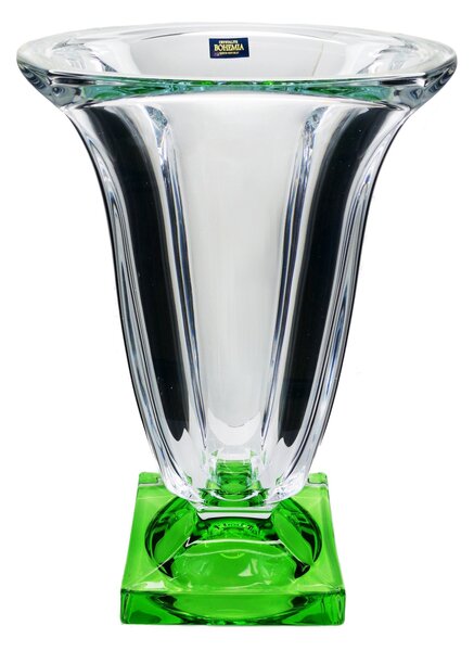 Váza Magma barevný spodek 29 cm - Zelená