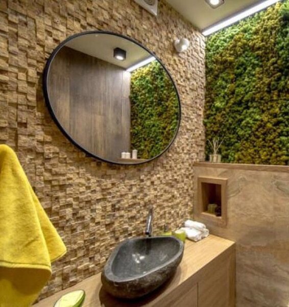 Umyvadlo z přírodního říčního kamene The Lavabo Cut