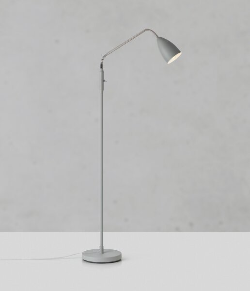Markslöjd 108888 - LED Stmívatelná stojací lampa PATRO LED/4,9W/230V šedá