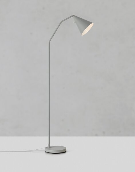 Markslöjd 108891 - LED Stmívatelná stojací lampa FUNIL LED/4,9W/230V šedá