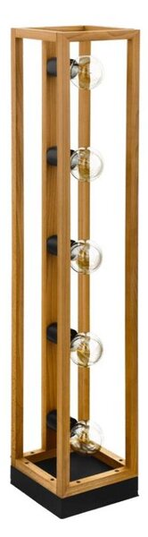 Eglo 32148 - Stojací lampa BLACKCROWN 5xE27/40W/230V hnědá