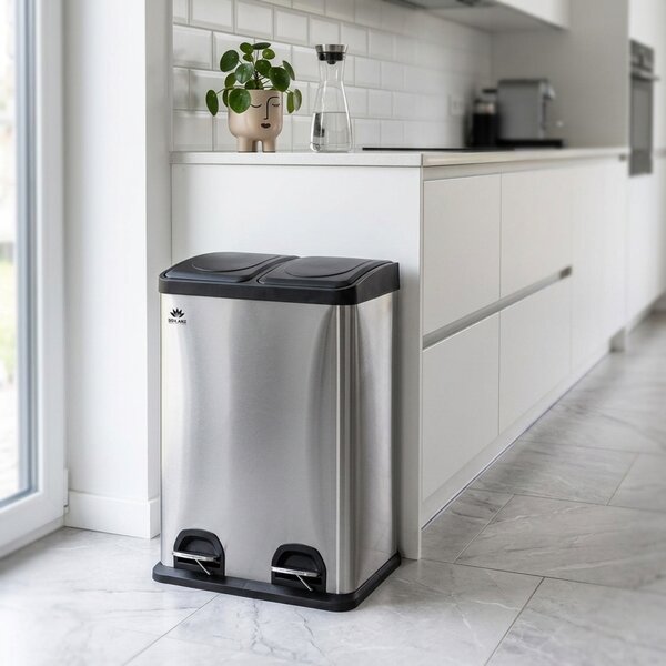 Brilanz Koš na tříděný odpad Savery, 2 x 20 l, 40 l