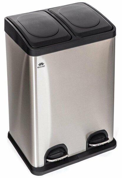 Brilanz Koš na tříděný odpad Savery, 2 x 20 l, 40 l