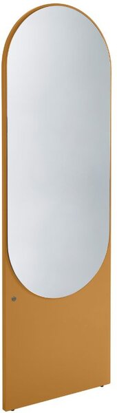 Hořčicově žluté lakované stojací zrcadlo Tom Tailor Color 170 x 55 cm