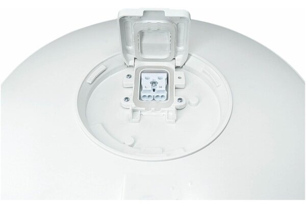 LED Venkovní stropní svítidlo se senzorem VISTA LED/15W/230V pr. 26 cm IP54 bílá