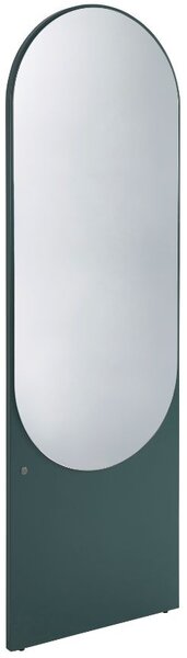 Tmavě zelené stojací zrcadlo Tom Tailor Color 170 x 55 cm