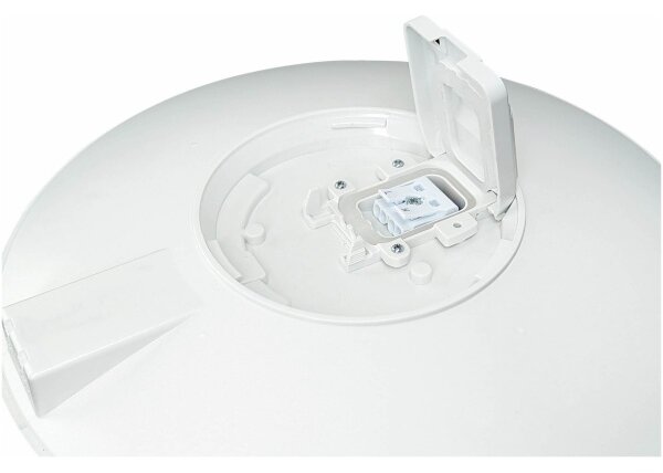 LED Venkovní stropní svítidlo se senzorem VISTA LED/15W/230V pr. 26 cm IP54 bílá